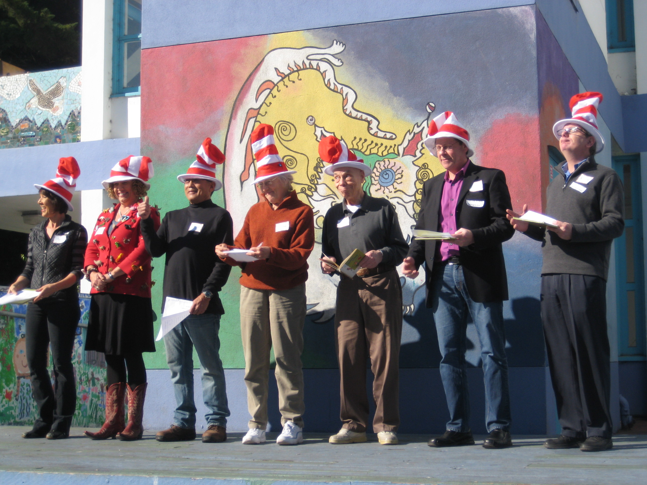 Happy 15th Anniversary San Francisco BookPALS, and Happy Birthday Dr. Seuss!
