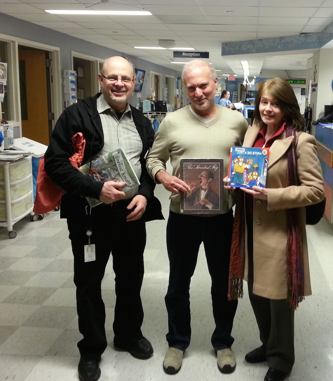 Longtime BookPALS read at hospital